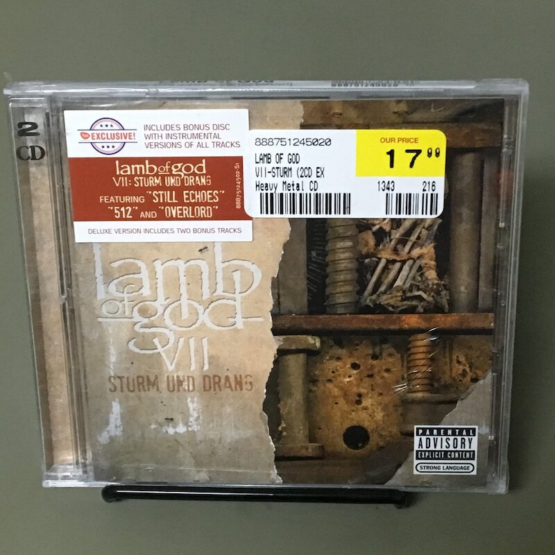 Lamb Of God 美國金屬樂團 2015年專輯 VII: Sturm und Drang 豪華盤 2CD 全新美版