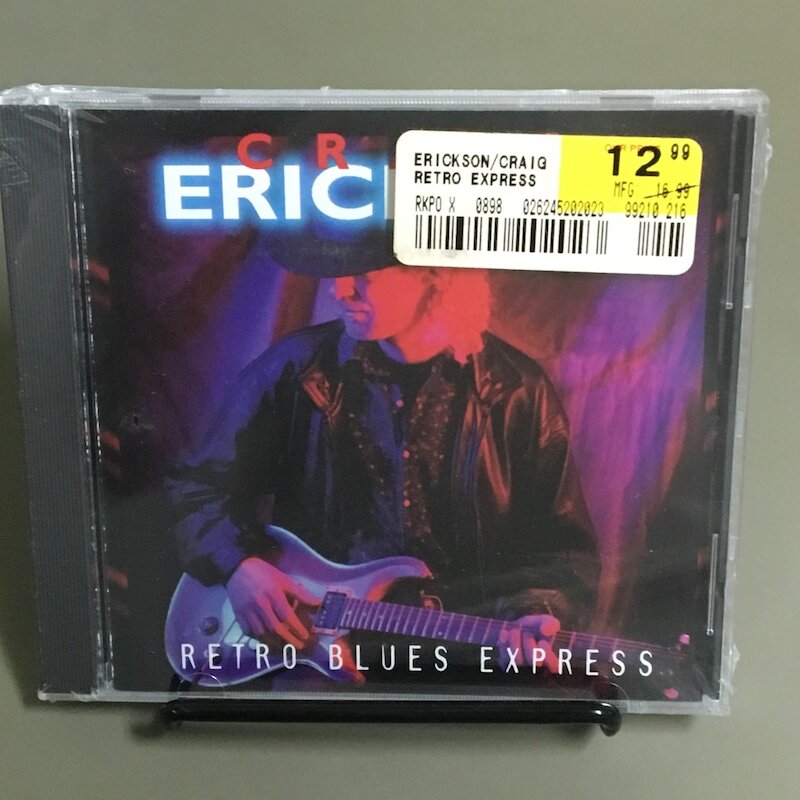 Craig Erickson - Retro blues express 全新美版