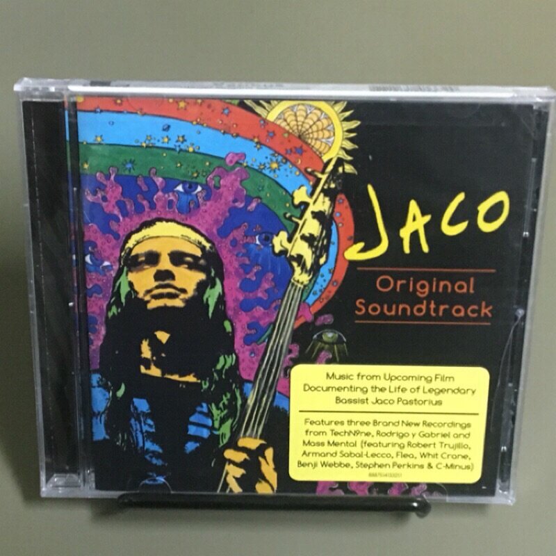 JACO - Original Soundtrack 傑可帕斯透瑞斯 記錄片原聲帶 全新美版專輯