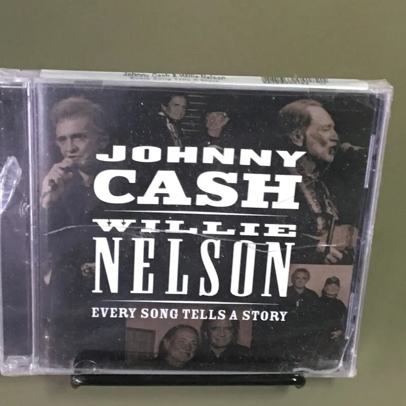 johnny cash willie nelson - every song tells a story 全新美版