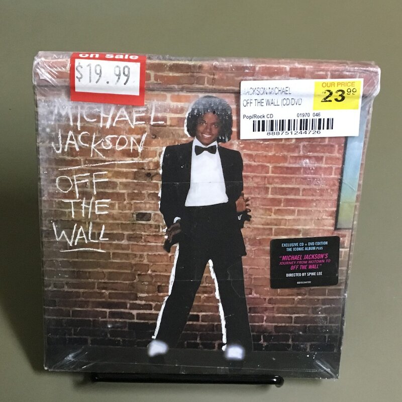 Michael Jackson - Off The Wall 麥可傑克森/ 牆外2016終極珍藏CD+DVD 全新美版