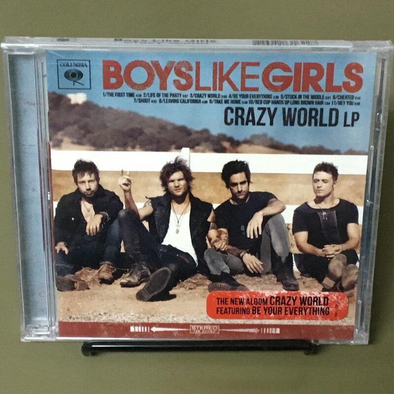 Boys Like Girls 男生愛女生 - Crazy World 瘋狂世界 全新美版