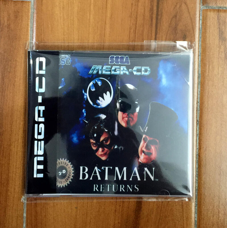 【現貨免運】MDCD 盒裝彩盤附邊紙 蝙蝠俠回歸 英文版