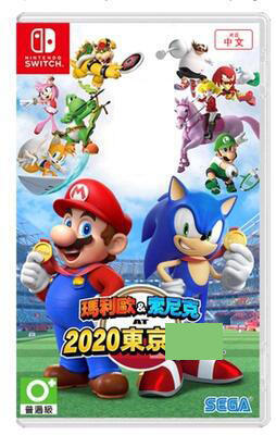 任天堂二手Switch遊戲 NS 馬裏奧與索尼克 東京運動會2020 中文