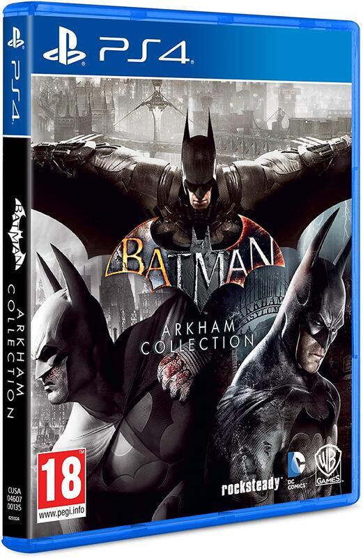 PS4遊戲 蝙蝠俠 阿卡姆騎士重返阿甘之城 瘋人院 合集 膠盒版有貨