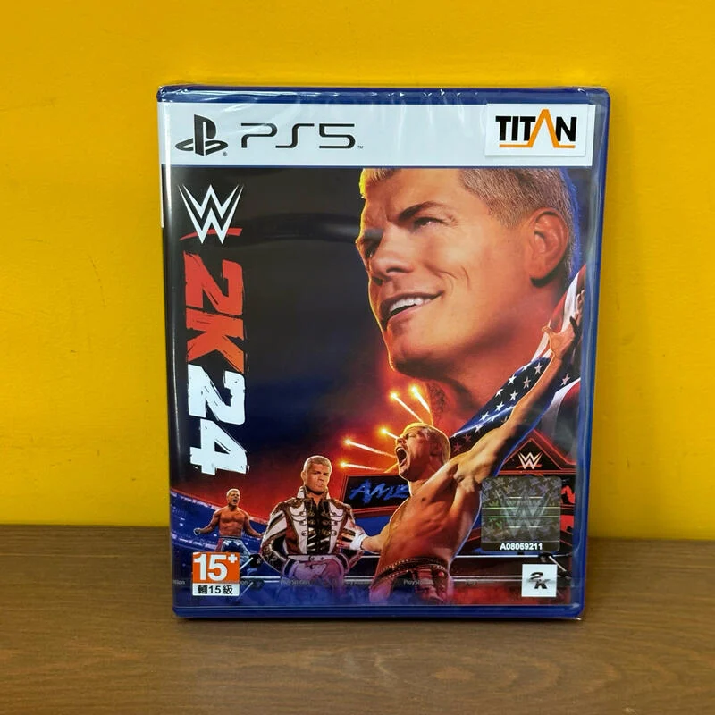 全新現貨 PS5 WWE 2K24 美國勁爆職業摔角 2024 英文版