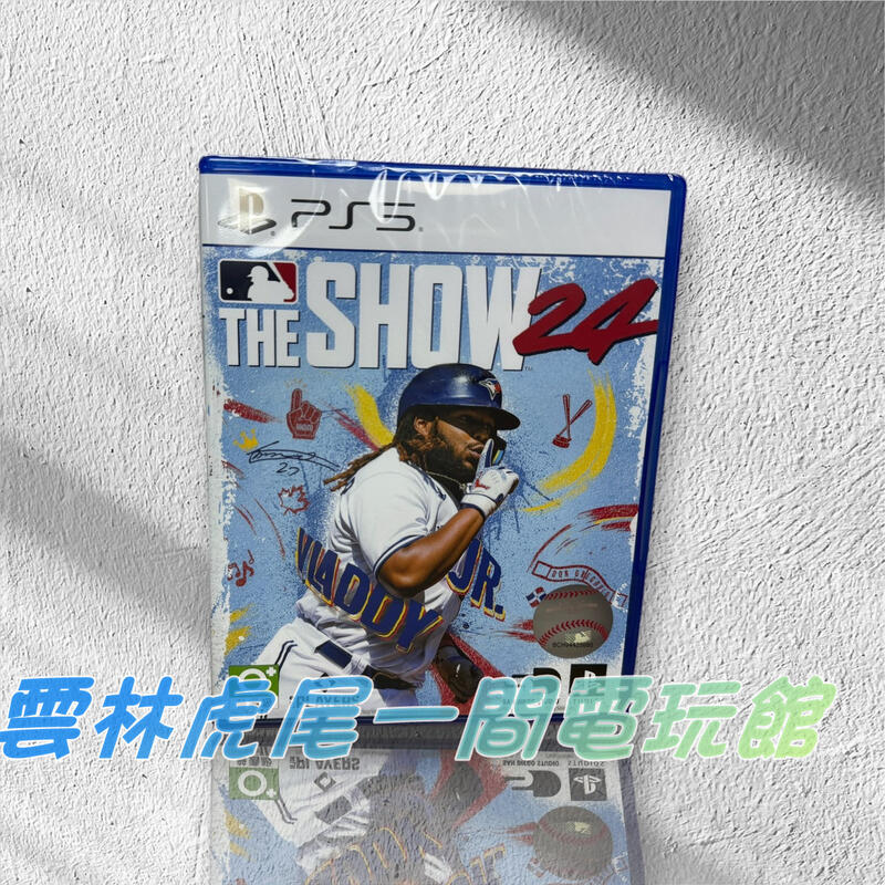 【PS5遊戲片】PS5 MLB The Show 24 美國職棒大聯盟 24 MLB▶英文版全新◀雲林虎尾一間電玩館