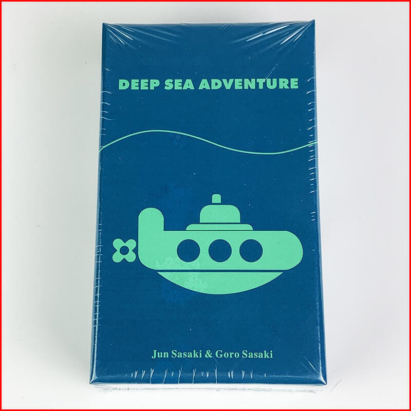 M英文版 海底冒險 深海探險deep sea adventure 益智桌遊休閑遊戲    最網