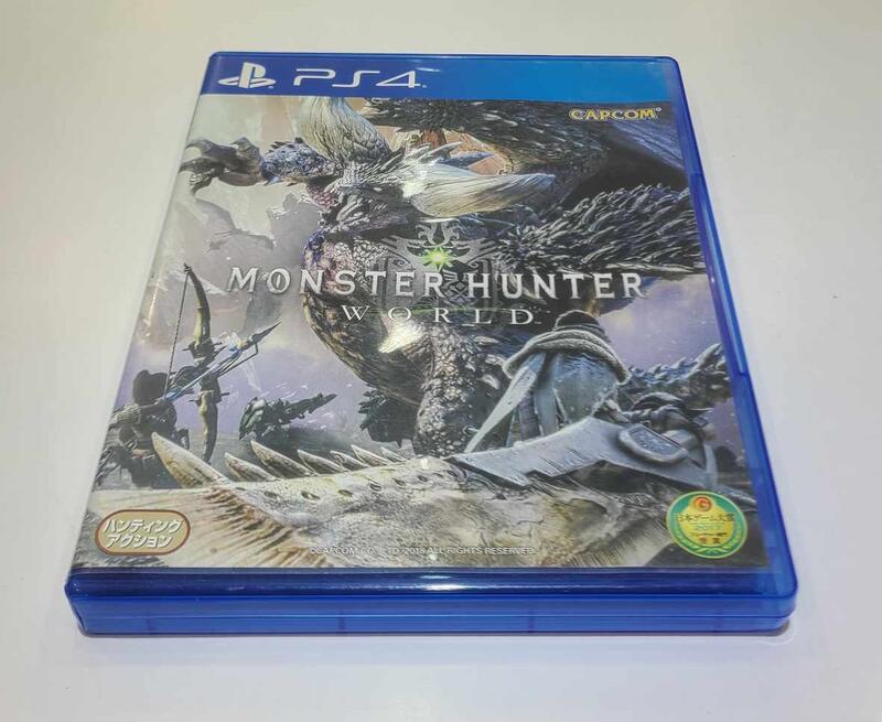 【東京電玩】PS4 魔物獵人世界 中文版 中古遊戲 二手片