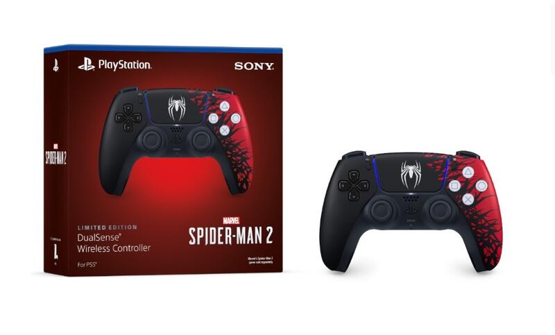 PS5 主機 SONY 原廠 無線 控制器 手把 DualSense 5 漫威蜘蛛人2 特仕版 公司貨【四張犁電玩】