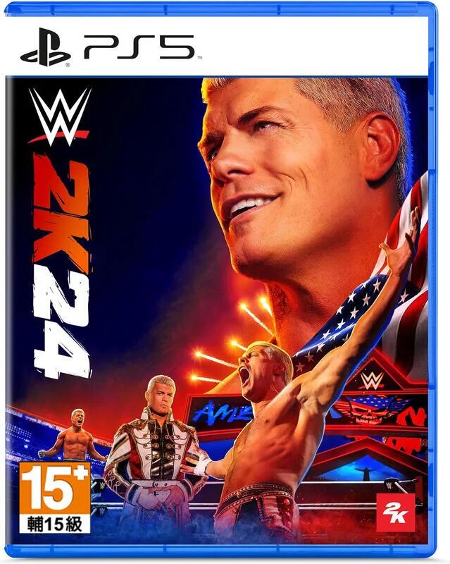 PS5 美國勁爆職業摔角 WWE 2K24 (英文版)**(全新未拆商品)【四張犁電玩】