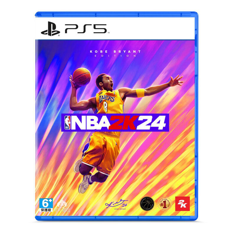 【勇者電玩館】現貨 PS5《NBA2K24》中文版 NBA 2K24 一般版 柯比布萊恩 Kobe 黑曼巴 籃球