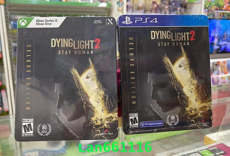 PS4/PS5/XSX游戲 消失 消逝的光芒2 垂死之光2限定版 典藏版 鐵盒