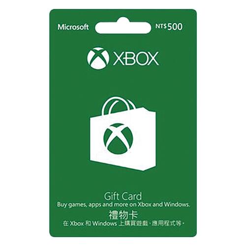 Microsoft 微軟 XBOX 禮物卡$500